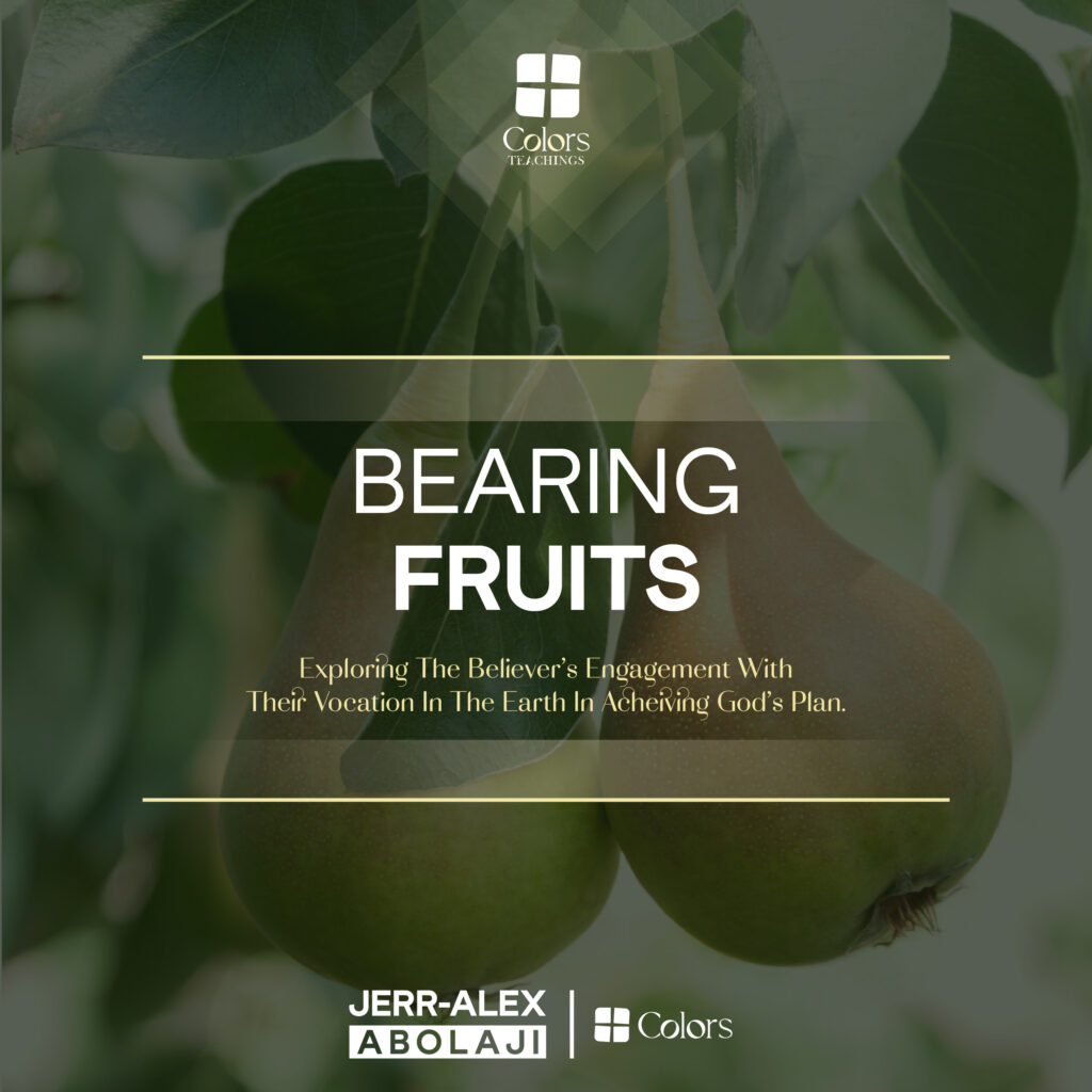 Cover of the teaching Bearing Fruits