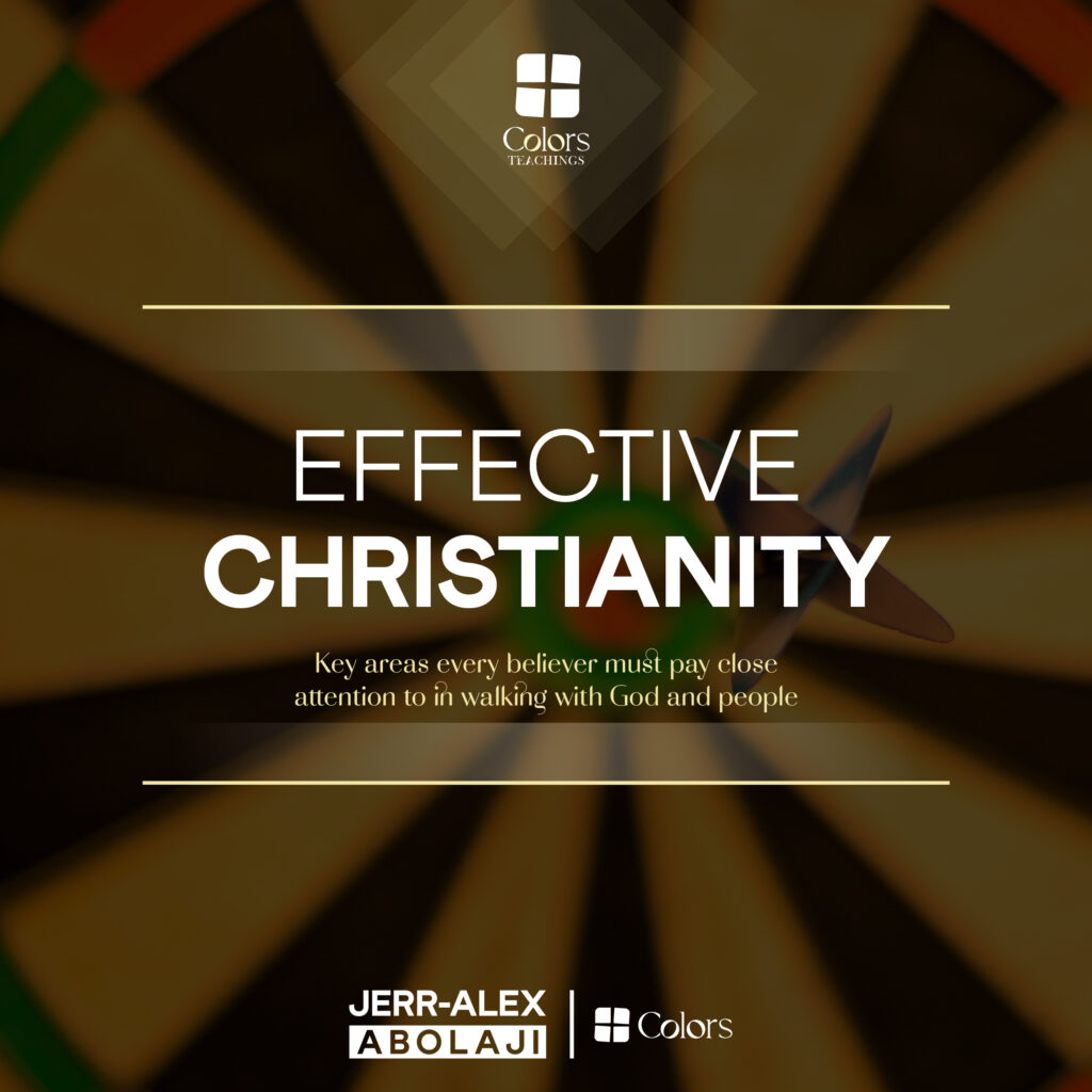 Cover of the teaching Effective Christianity