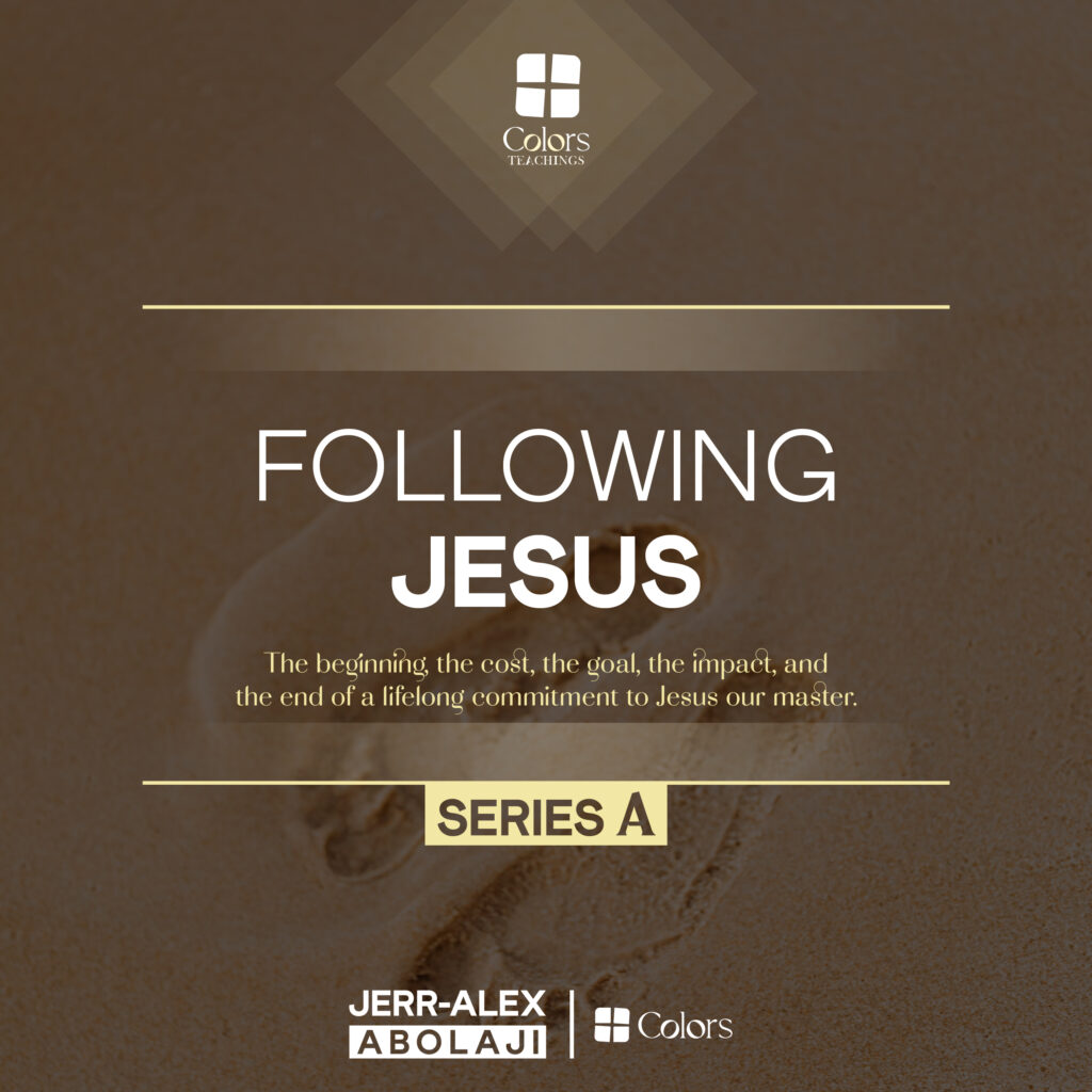 Cover of the teaching Following Jesus