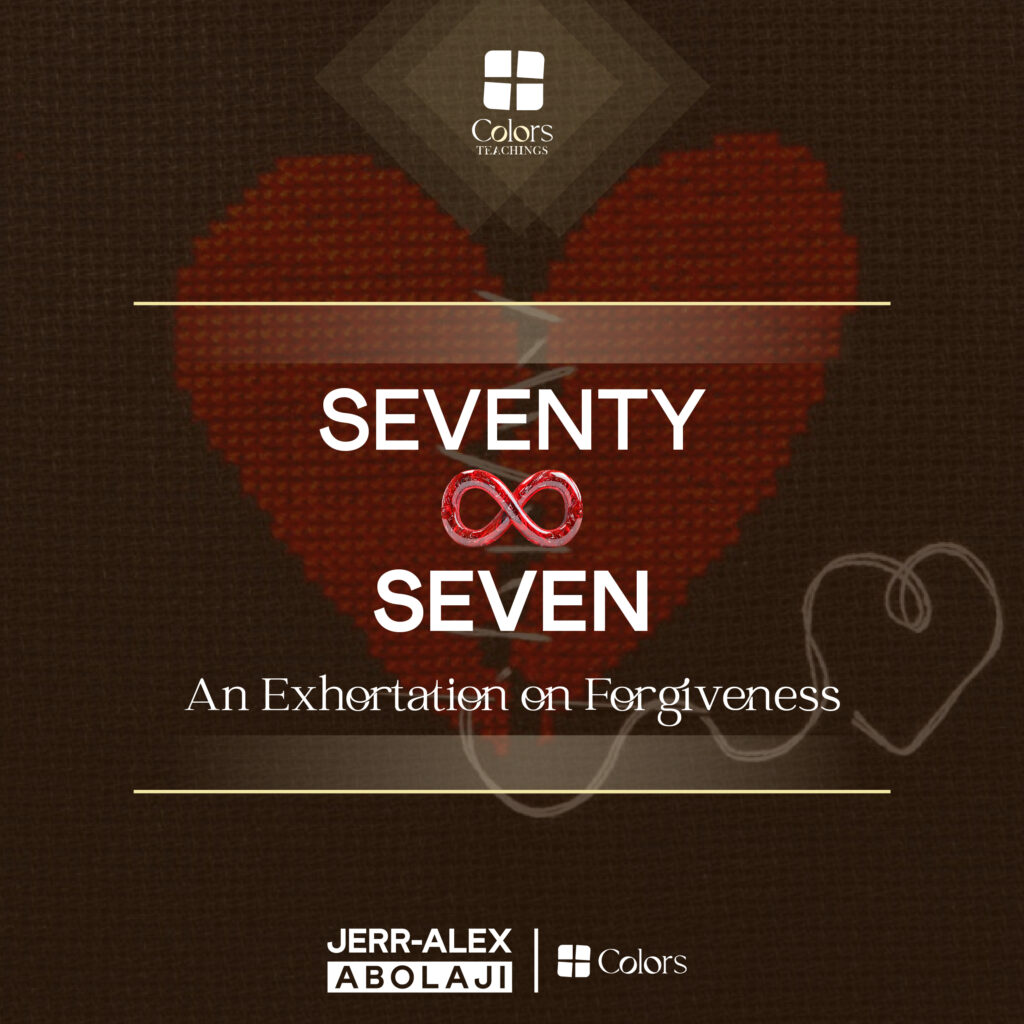 Cover of the teaching Seventy Times Seven