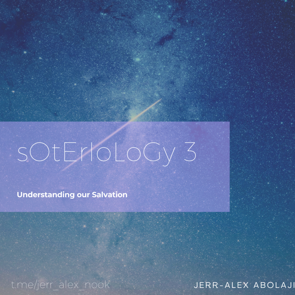 Cover of the teaching Soteriology 3