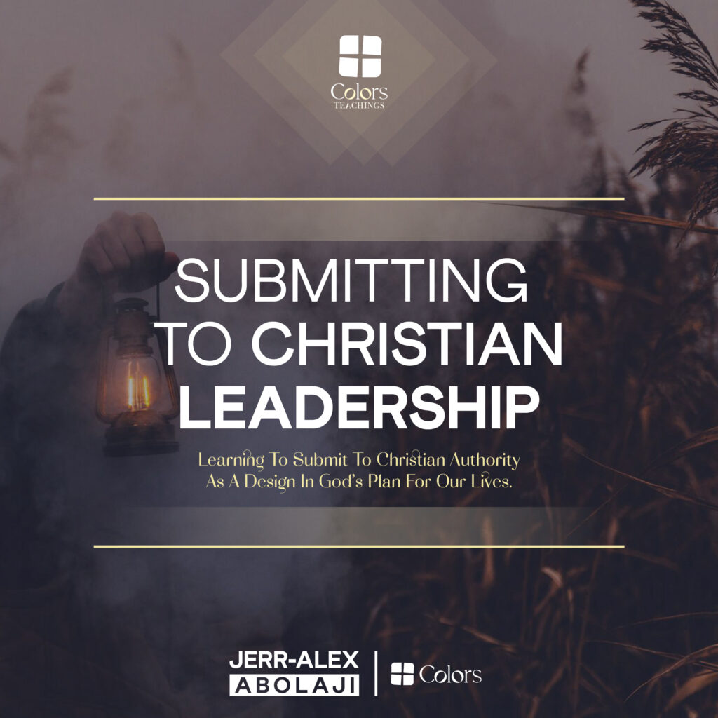 Cover of the teaching Submitting to Christian Leadership