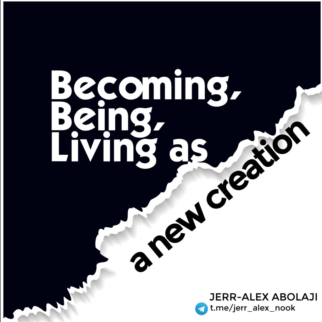 Cover of the teaching Becoming, Being, Living as a New Creation