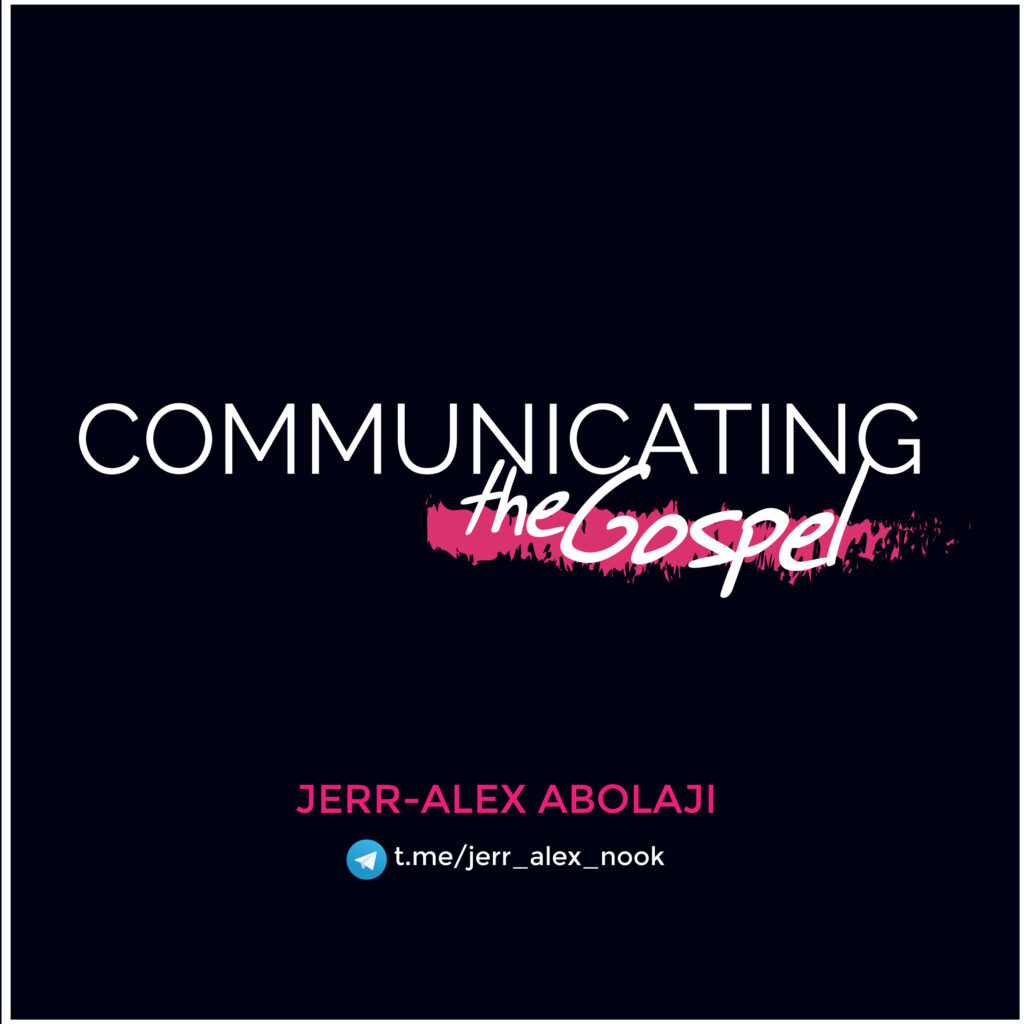 Cover of the teaching Communicating the Gospel