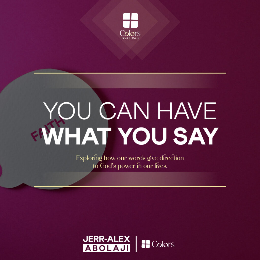 Cover of the teaching You Can Have What You Say