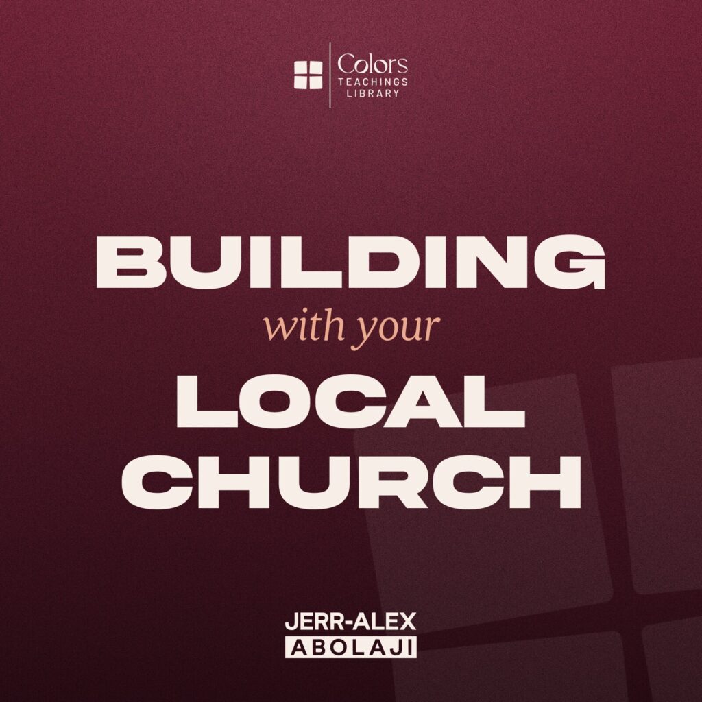 Cover of the teaching Building with Your Local Church