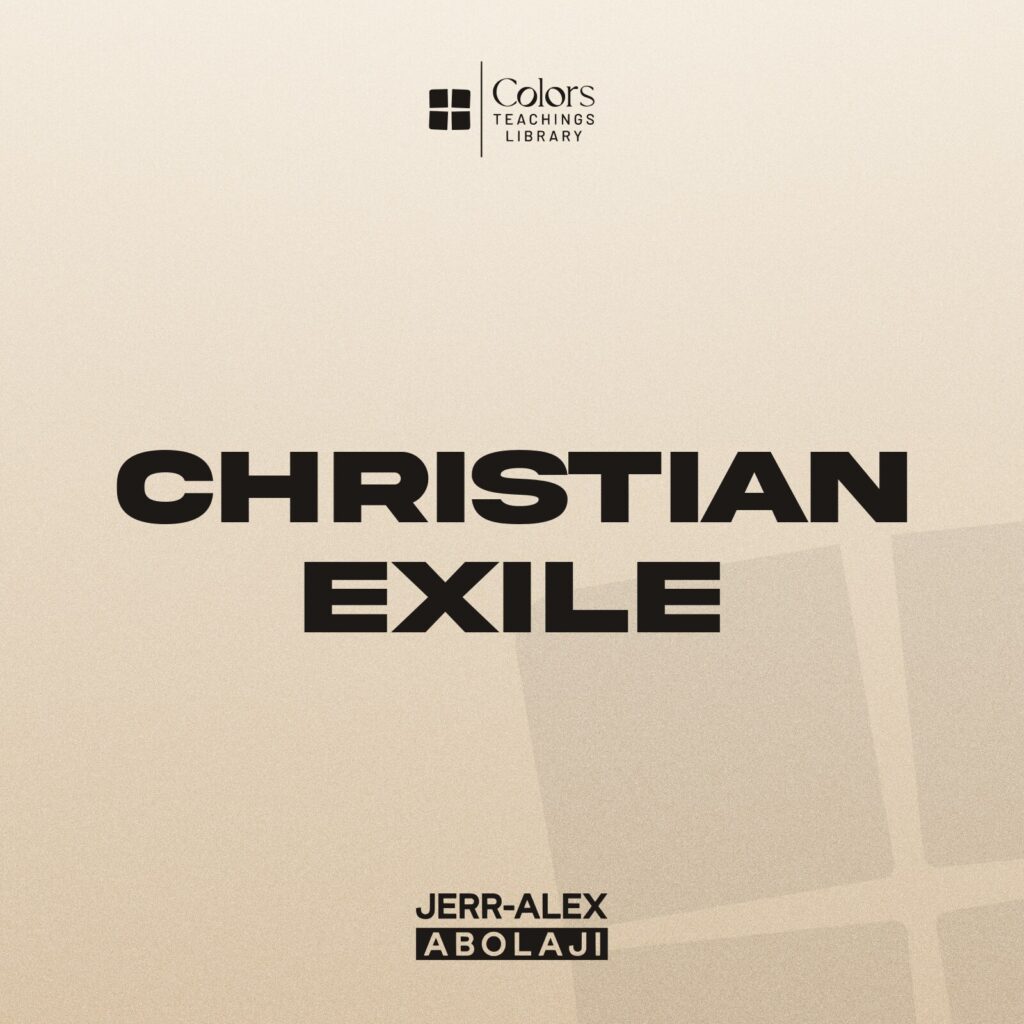 Cover of the teaching Christian Exile