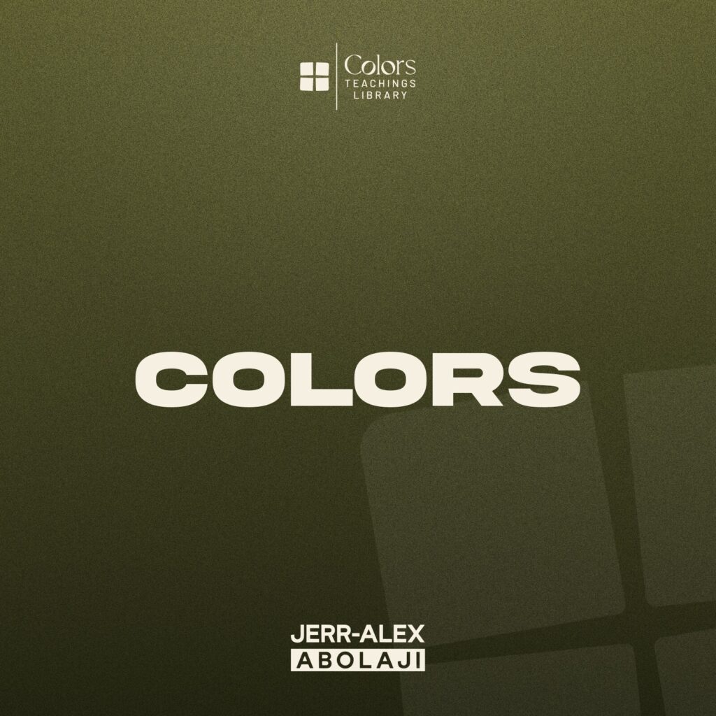Cover of the teaching Colors