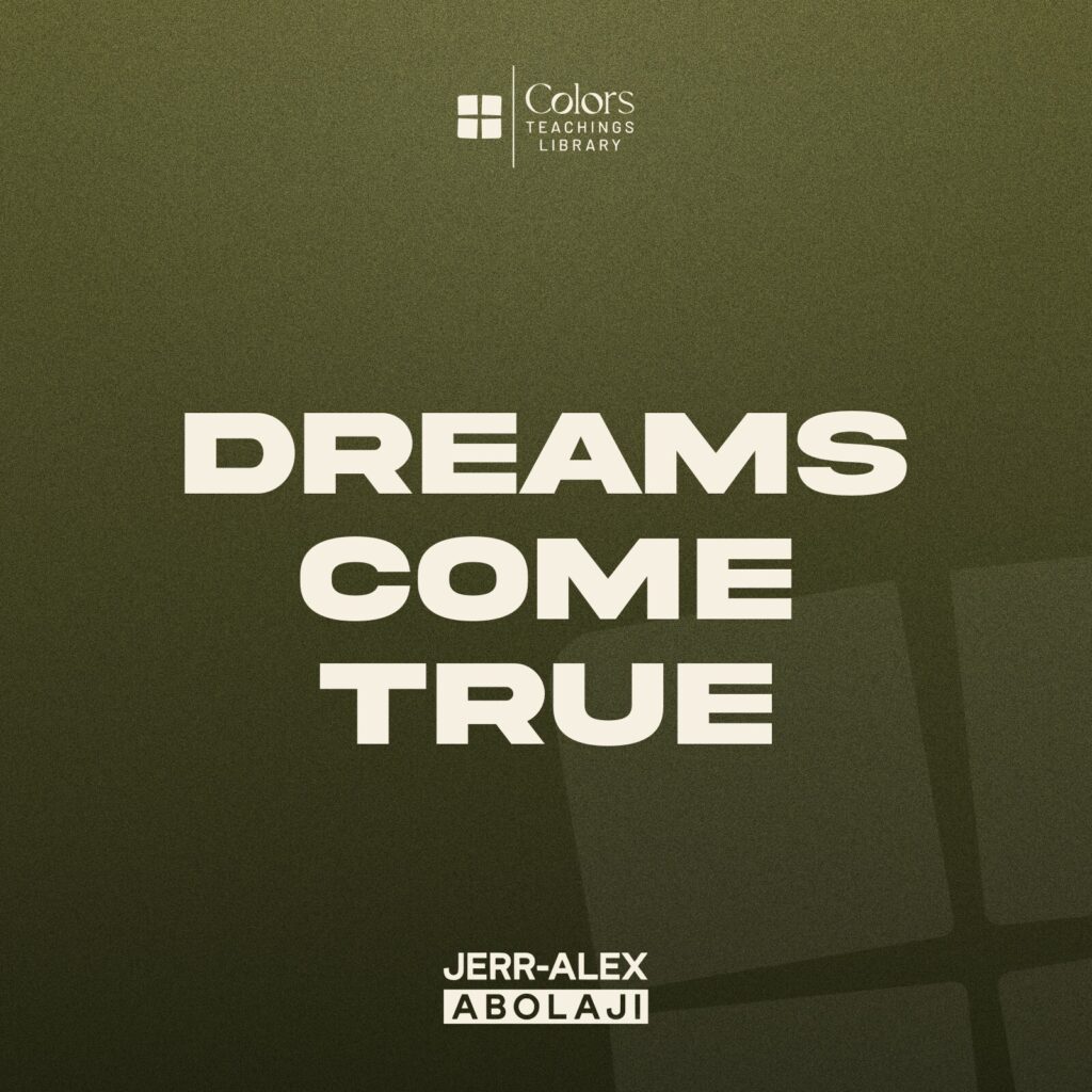 Cover of the teaching Dreams Come True