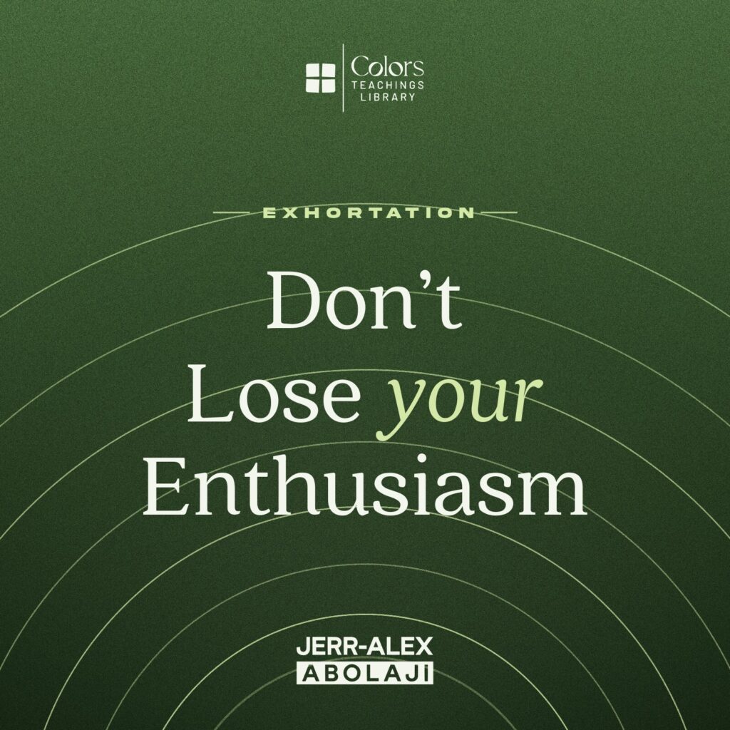 Cover of the teaching Don’t Lose Your Enthusiasm