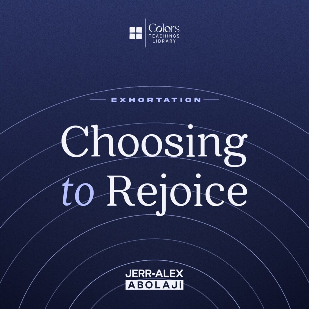 Cover of the teaching Choosing to Rejoice