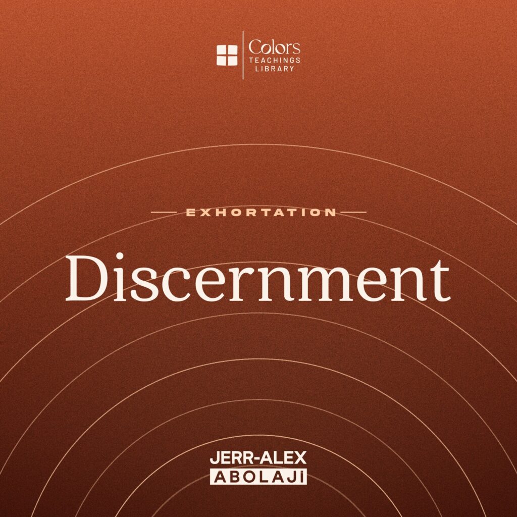 Cover of the teaching Discernment