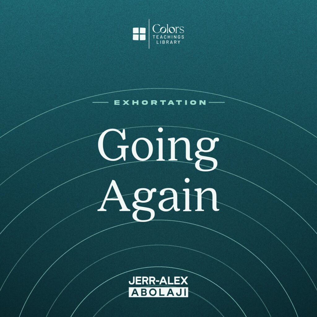 Cover of the teaching Going Again