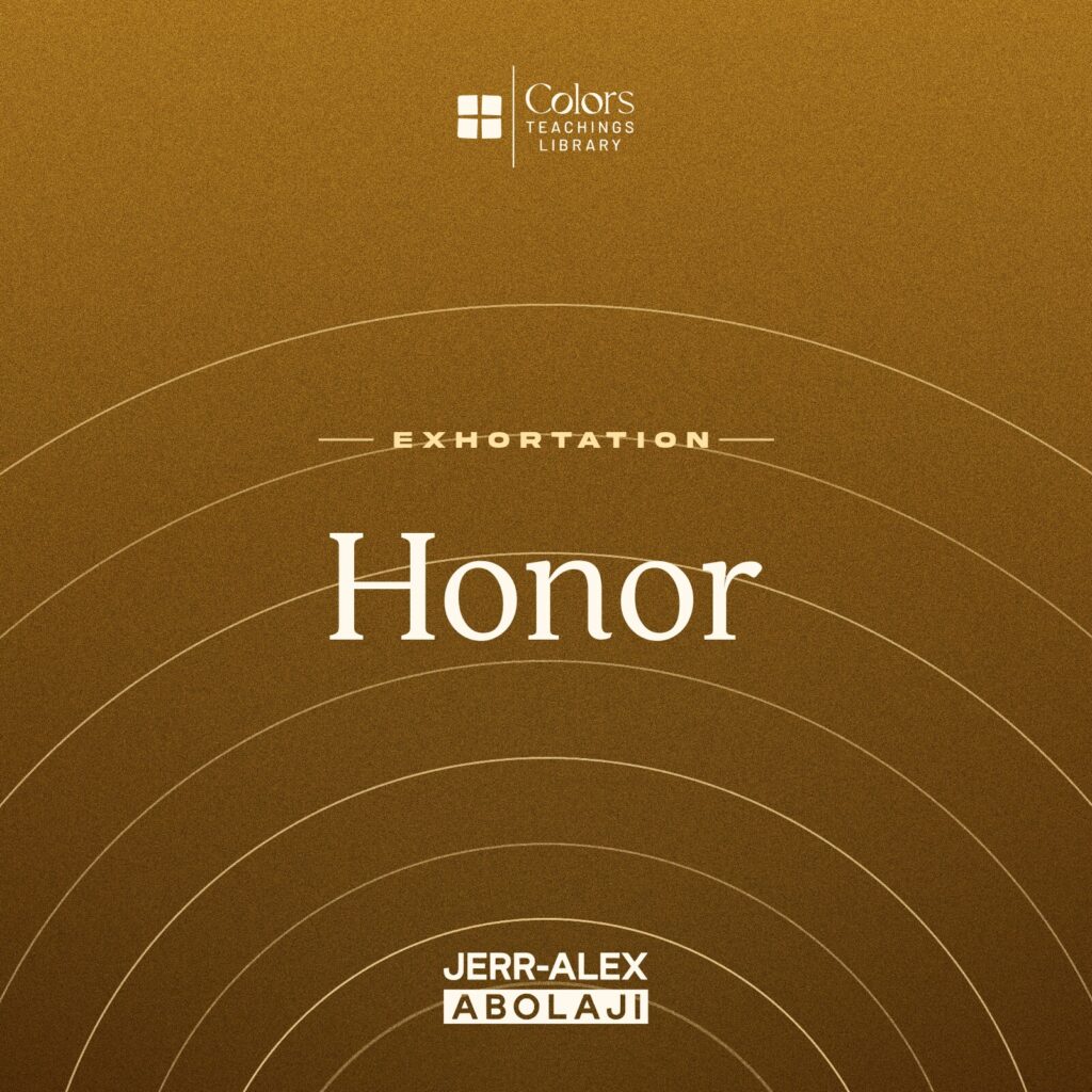 Cover of the teaching Honor