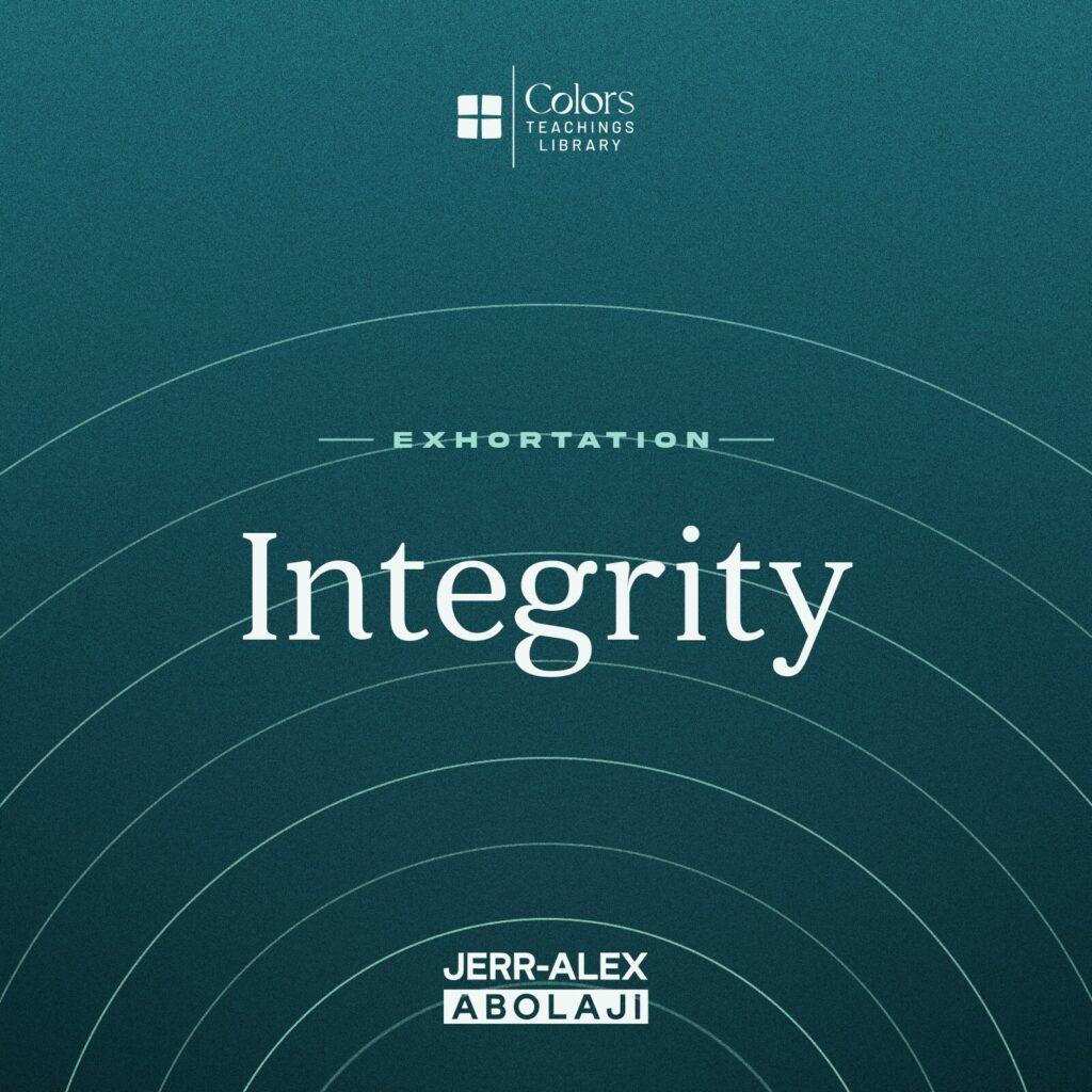Cover of the teaching Integrity