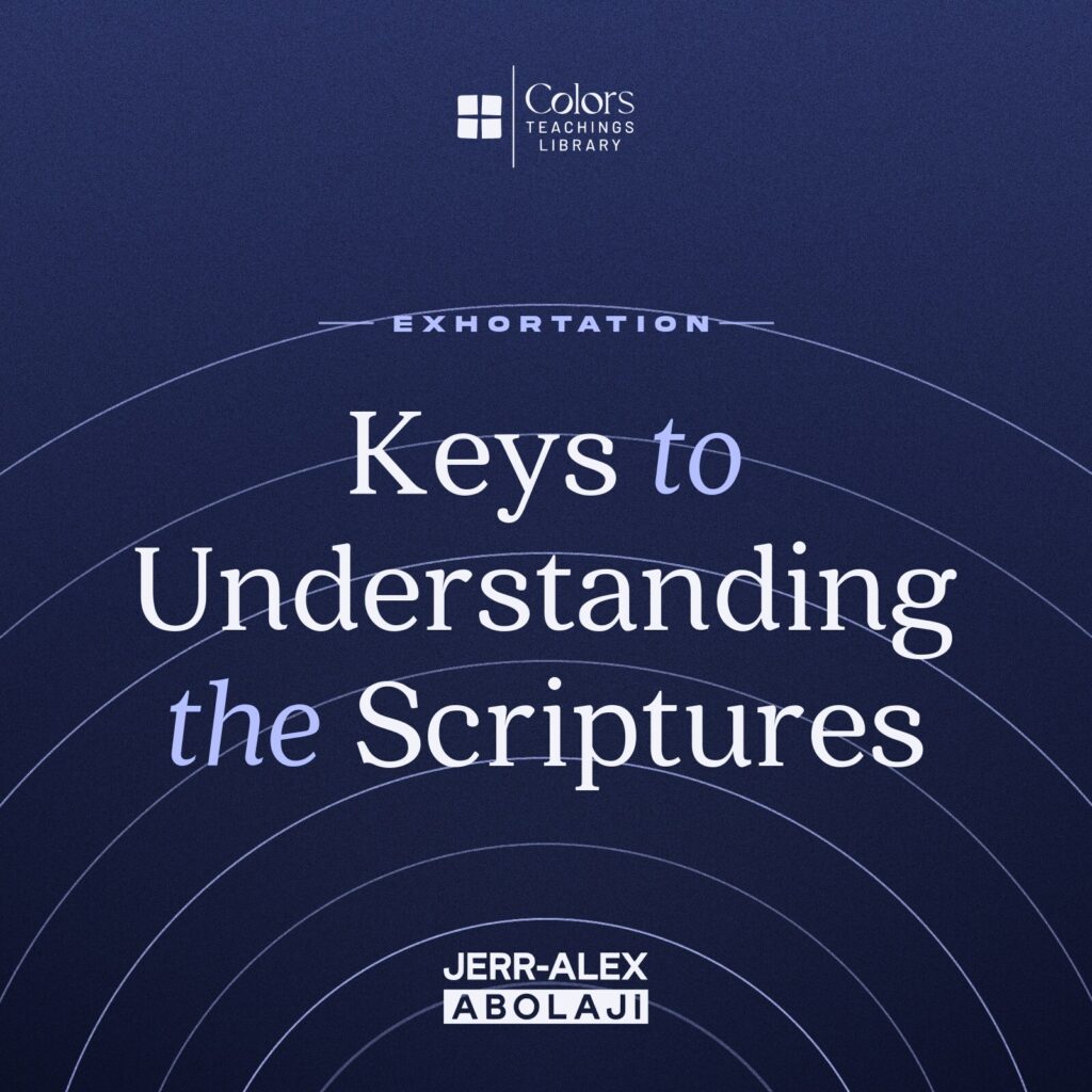 Cover of the teaching Keys to Understanding the Scriptures