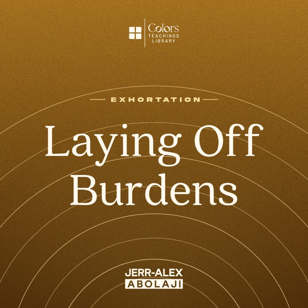 Cover of the teaching Laying Off Burdens