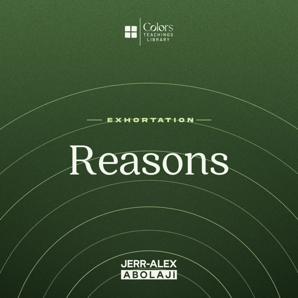 Cover of the teaching Reasons