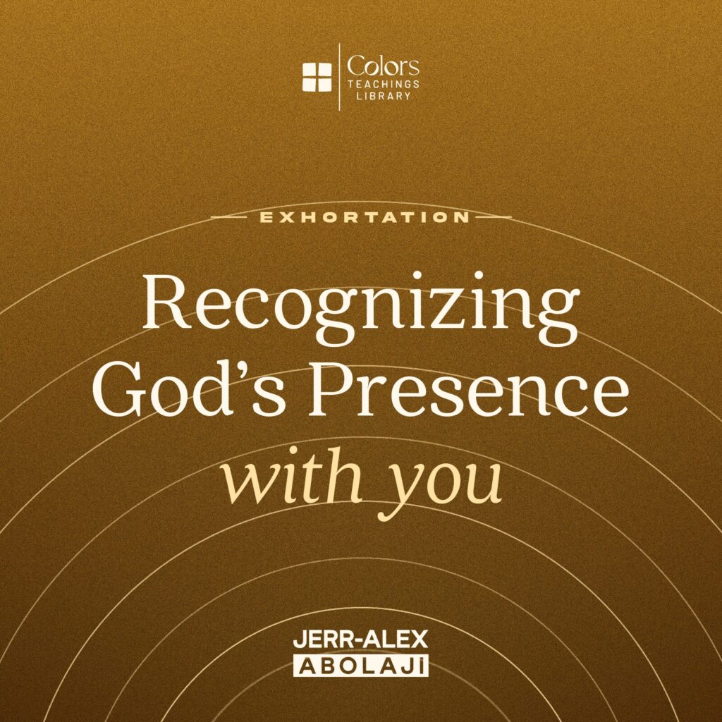 Cover of the teaching Recognizing God’s Presence with You