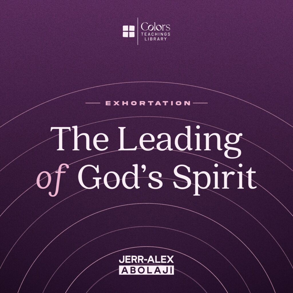 Cover of the teaching The Leading of God’s Spirit