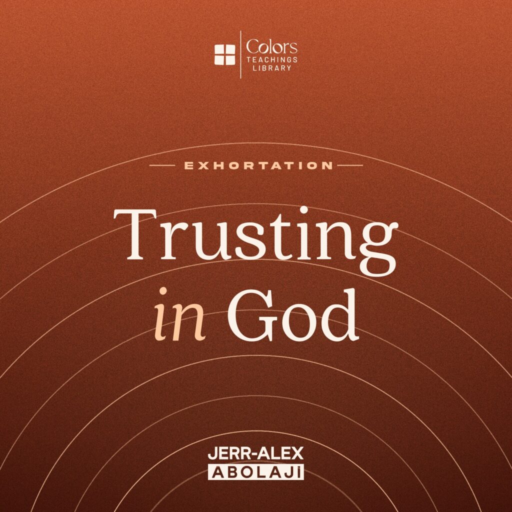 Cover of the teaching Trusting in God