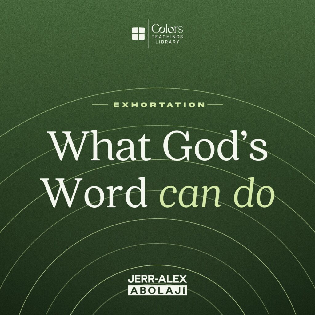 Cover of the teaching What God’s Word Can Do