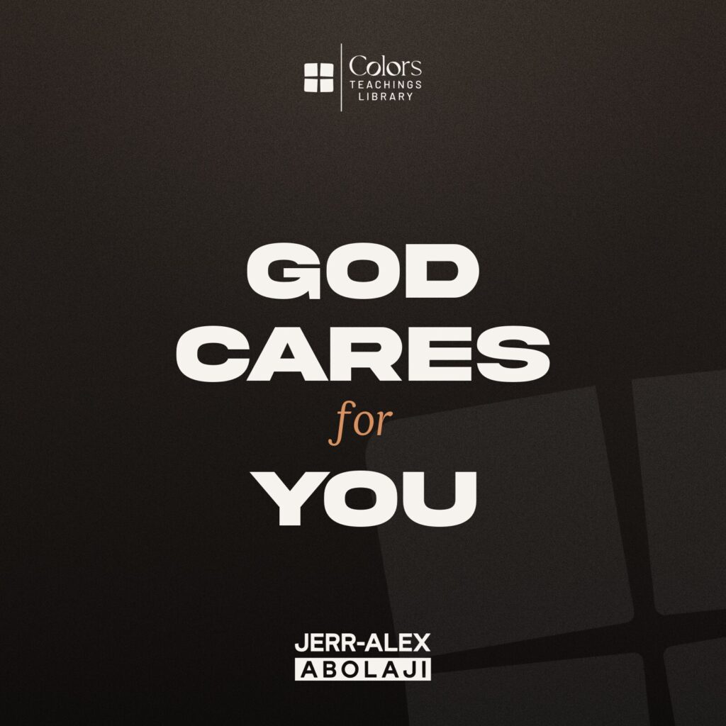 Cover of the teaching God Cares for You