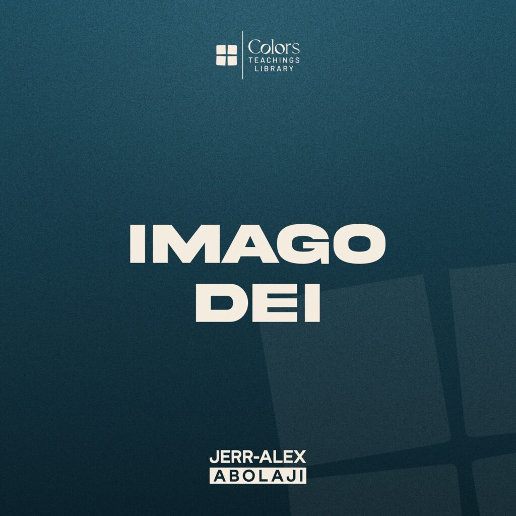 Cover of the teaching Imago Dei