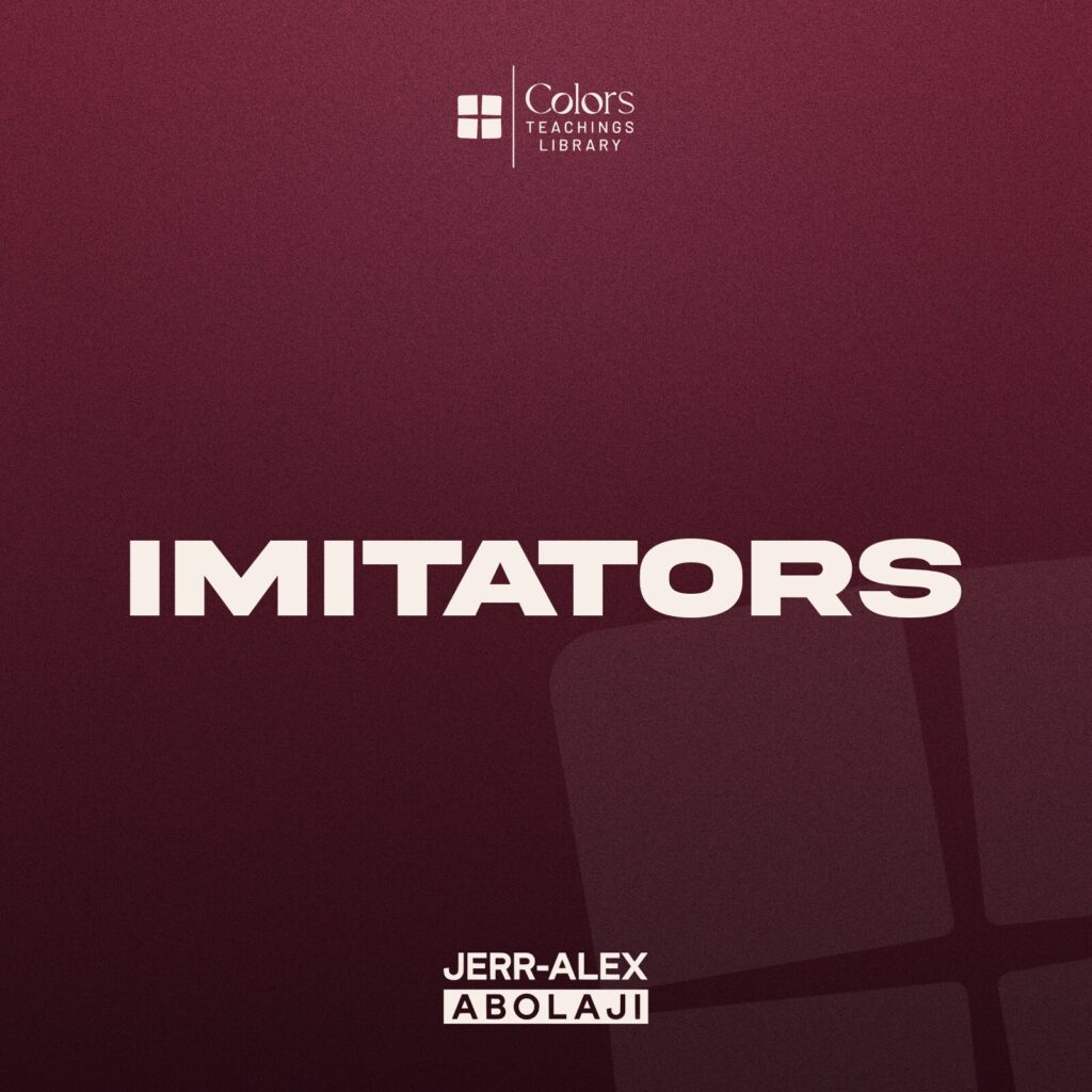 Cover of the teaching Imitators