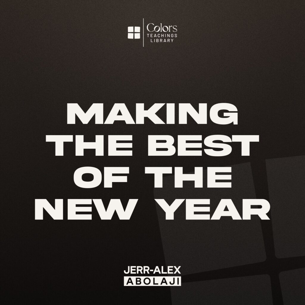 Cover of the teaching Making the Best of the New Year