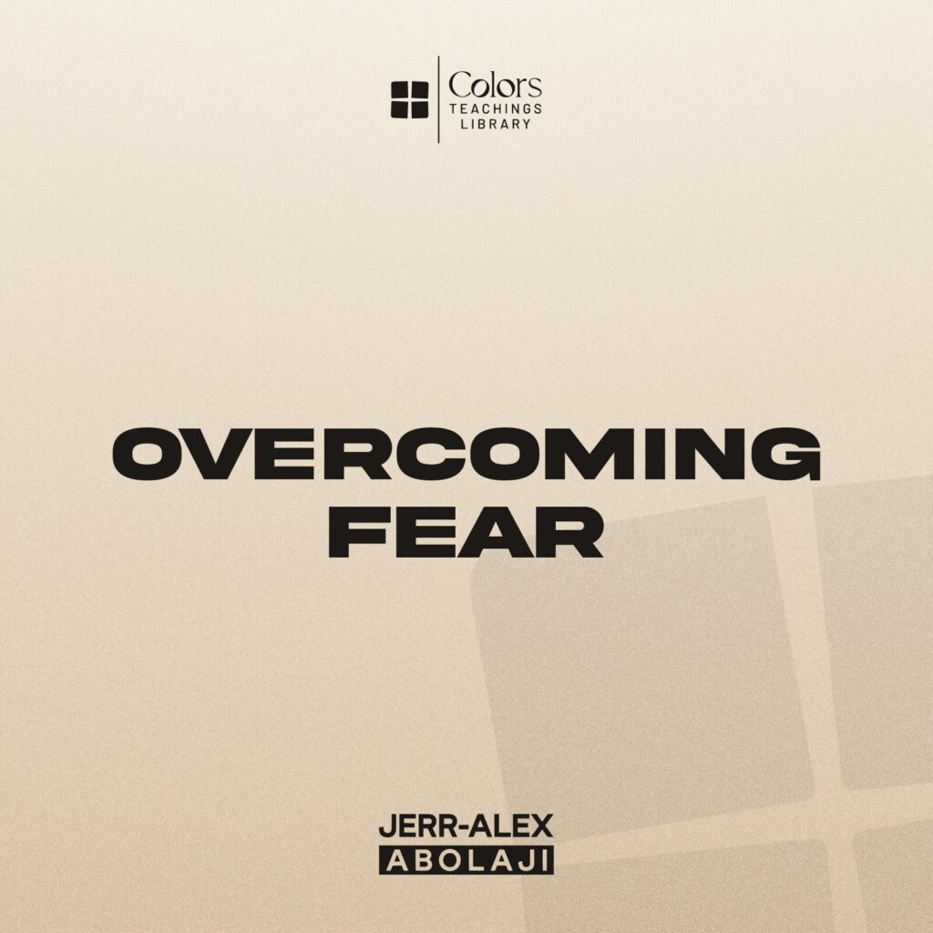 Cover of the teaching Overcoming Fear