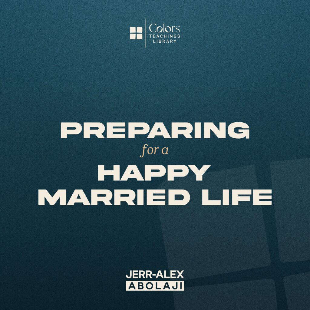 Cover of the teaching Preparing For A Happy Married Life