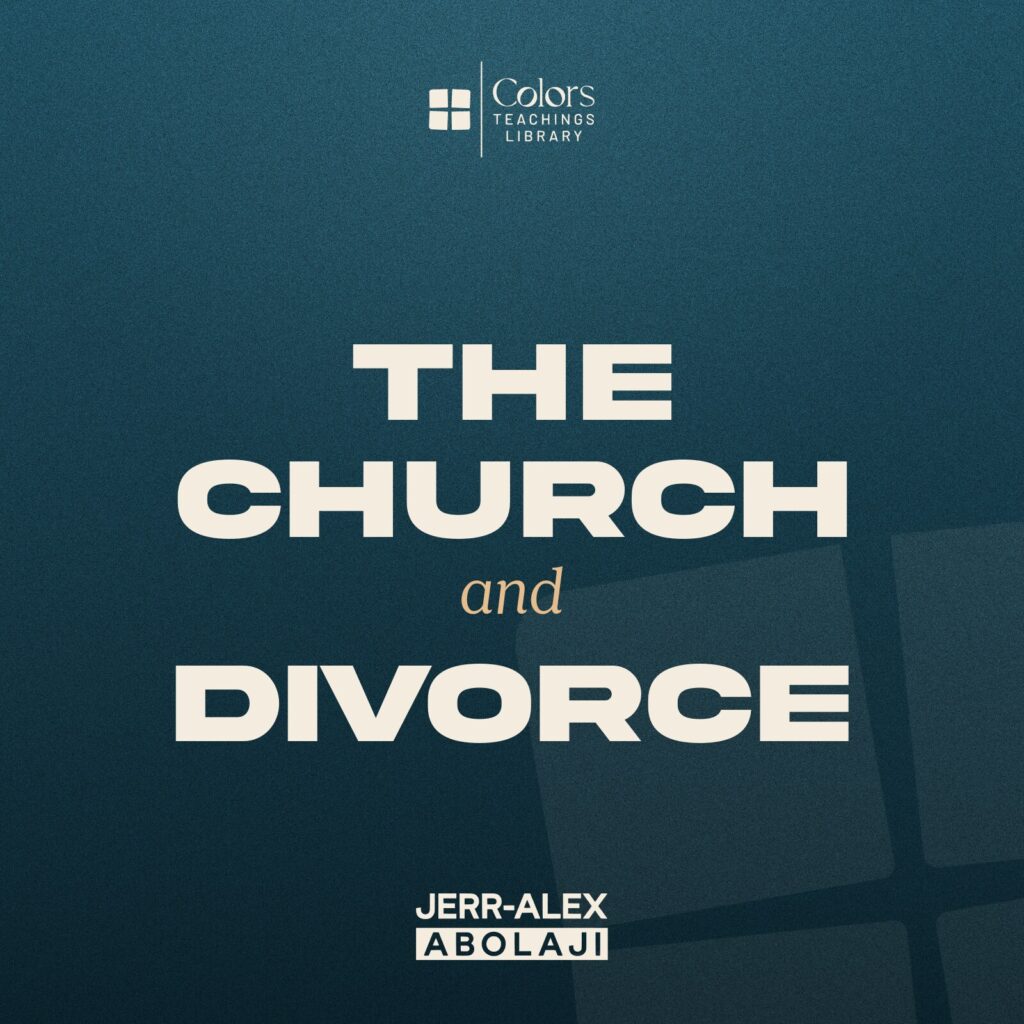 Cover of the teaching The Church and Divorce