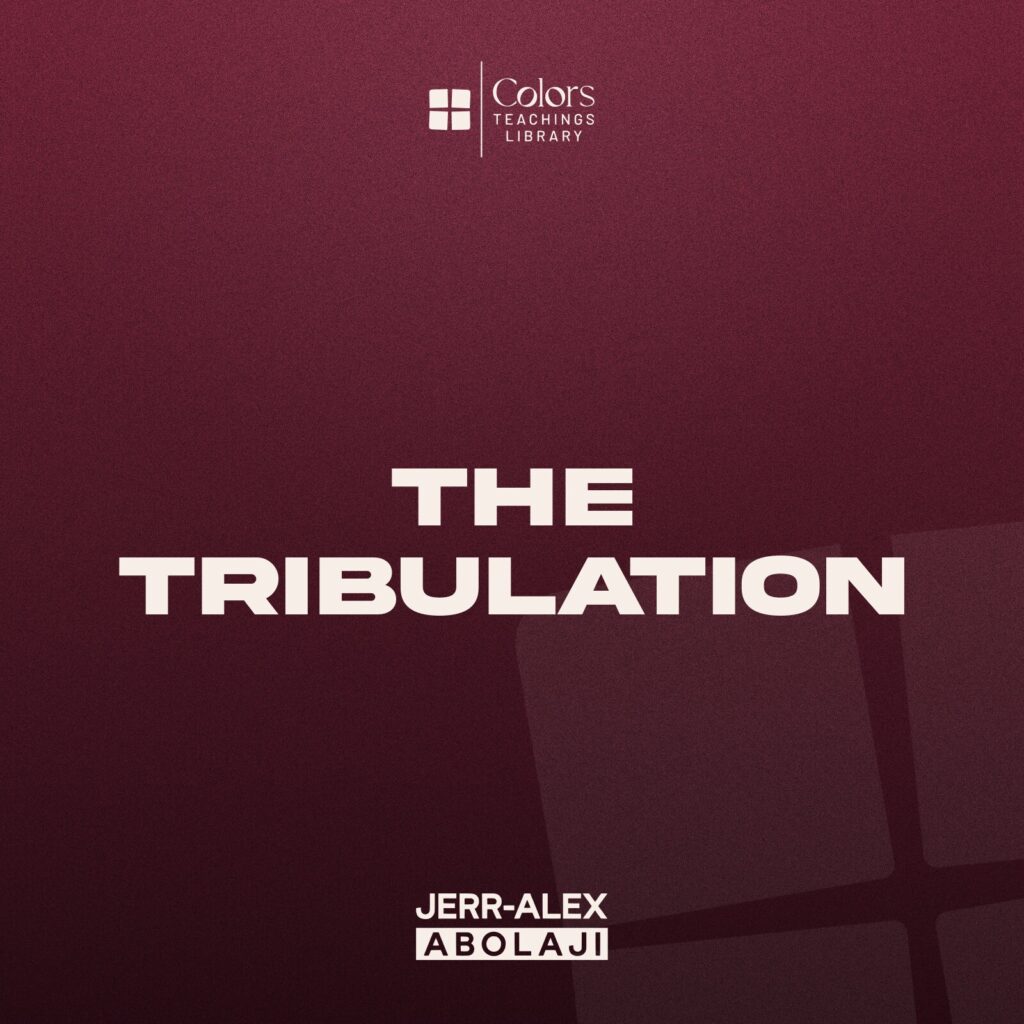 Cover of the teaching The Tribulation