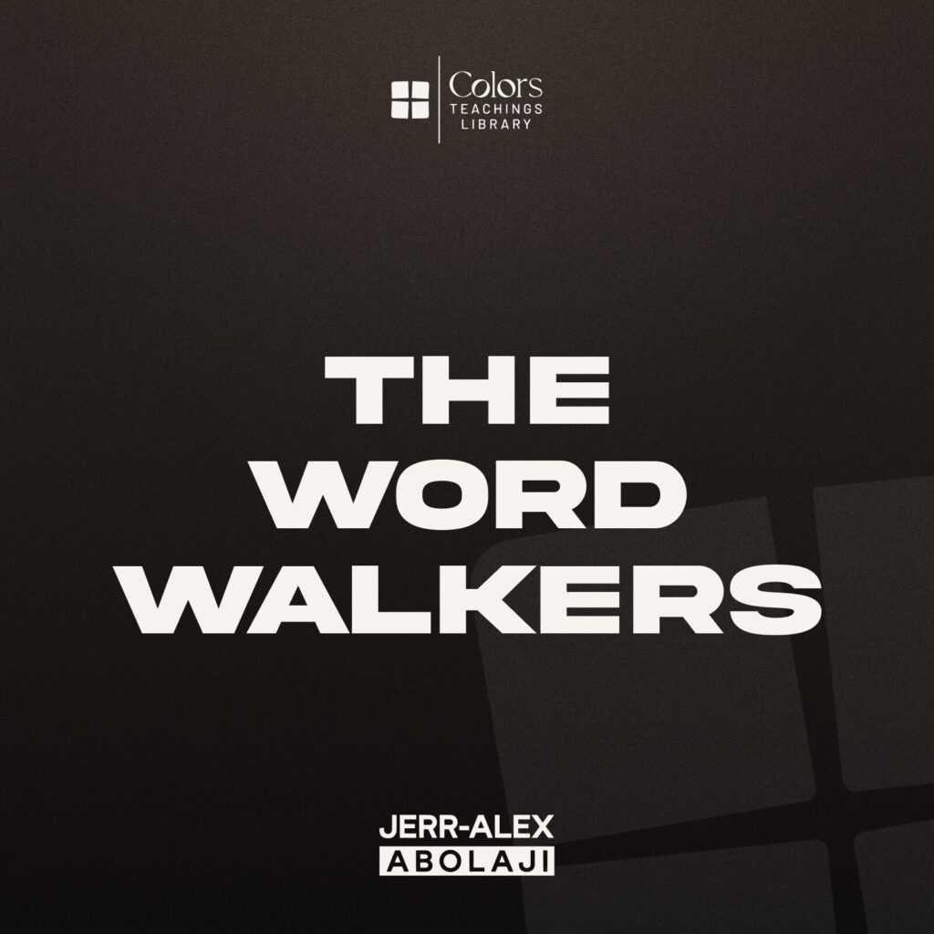 Cover of the teaching The Word Walkers