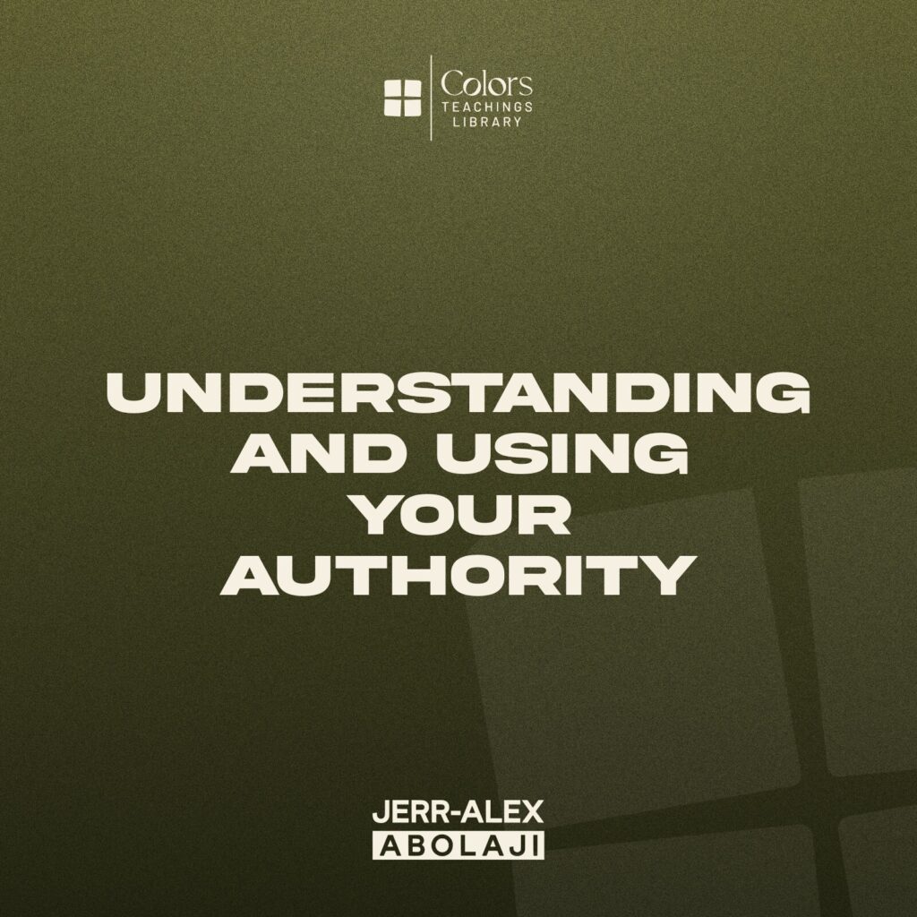 Cover of the teaching Understanding and Using Your Authority