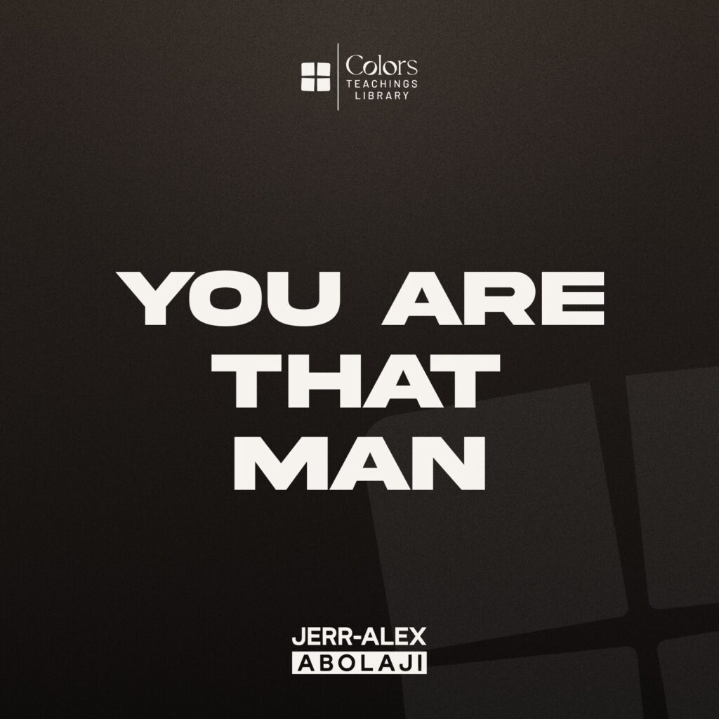 Cover of the teaching You Are That Man